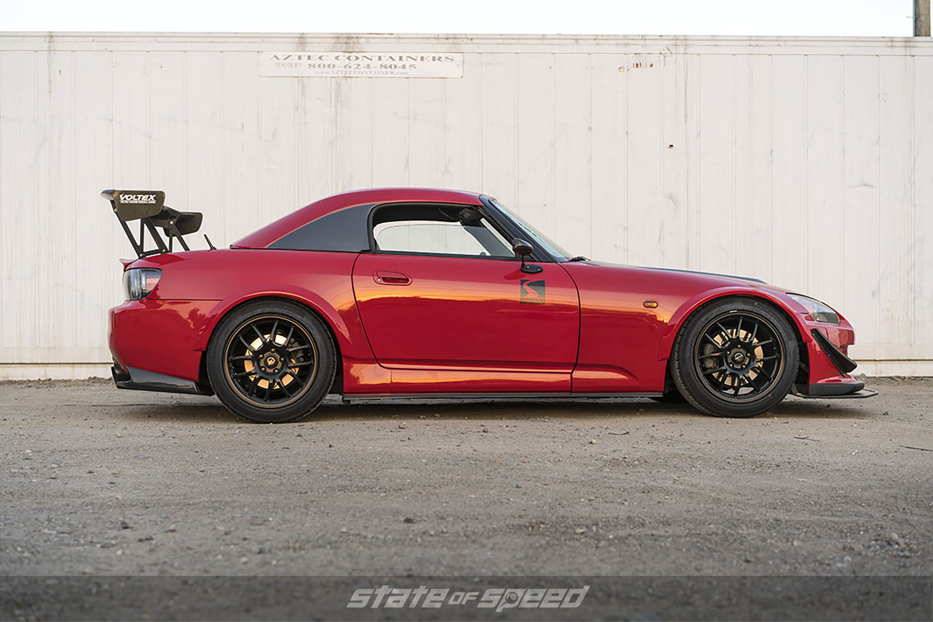 Tiffany Miller's, aka daaamngiina, 2006 Honda S2000, side view