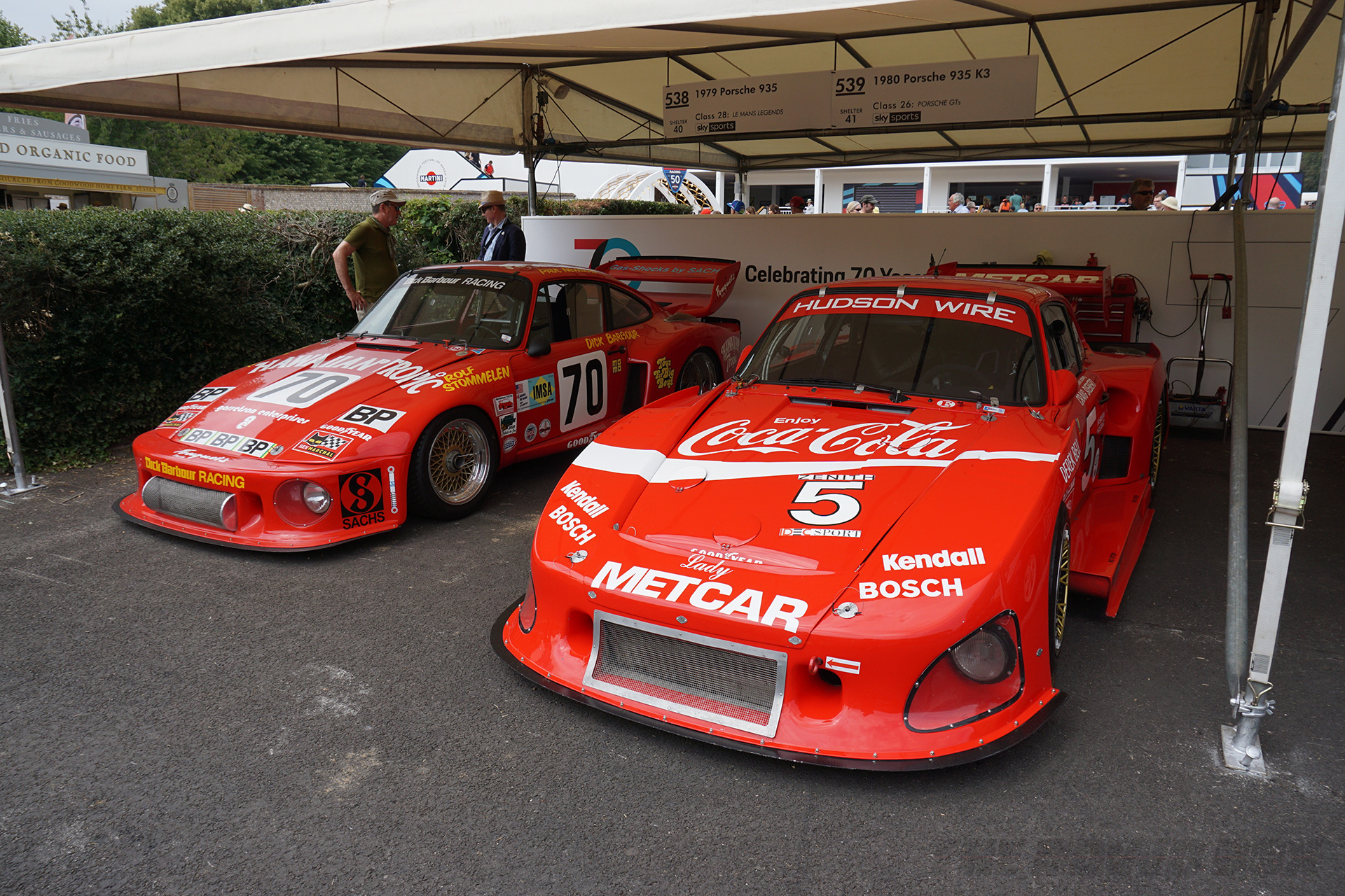 Goodwood FOS, Porsche 935 & 935 K3