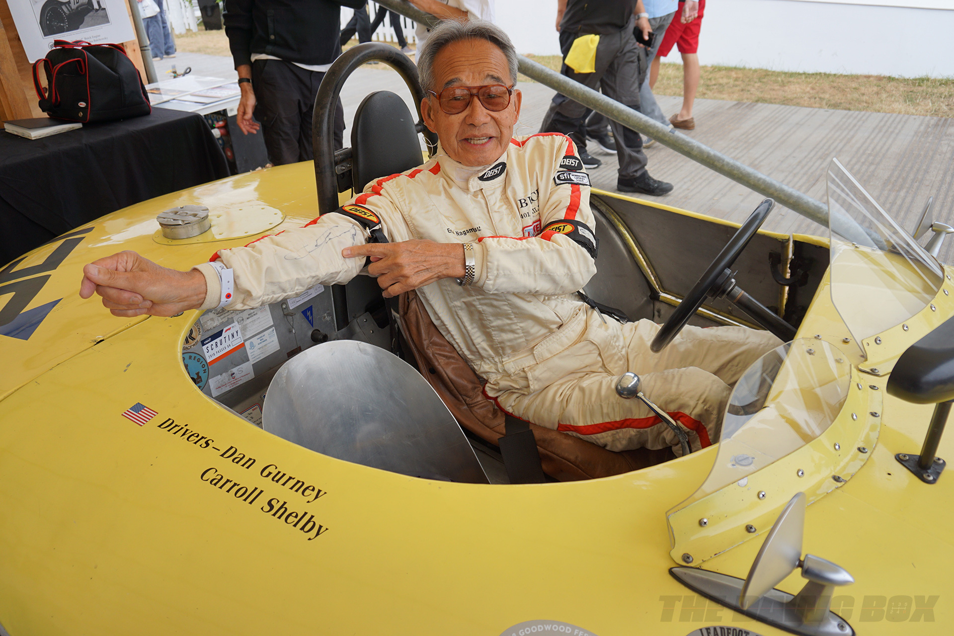 Goodwood FOS, Autographed Race Suit