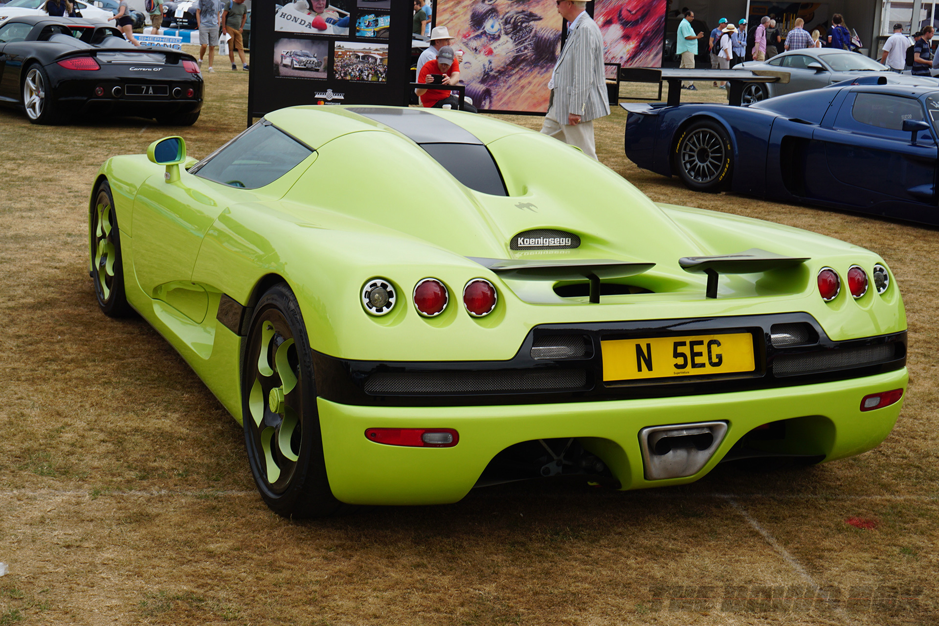 Goodwood FOS, Green Koenigsegg