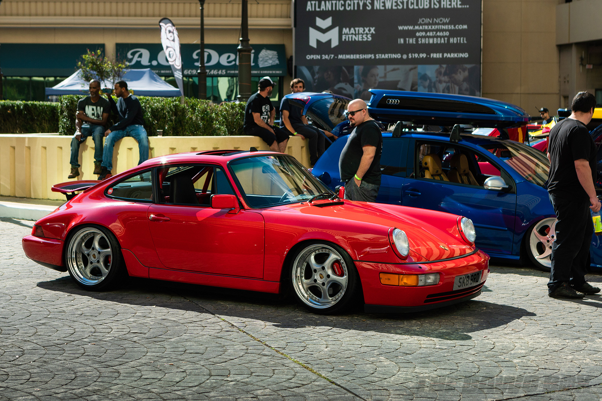 Red Porsche