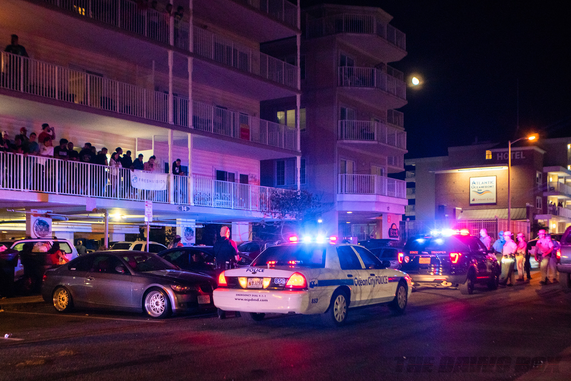 Cops shutting it down