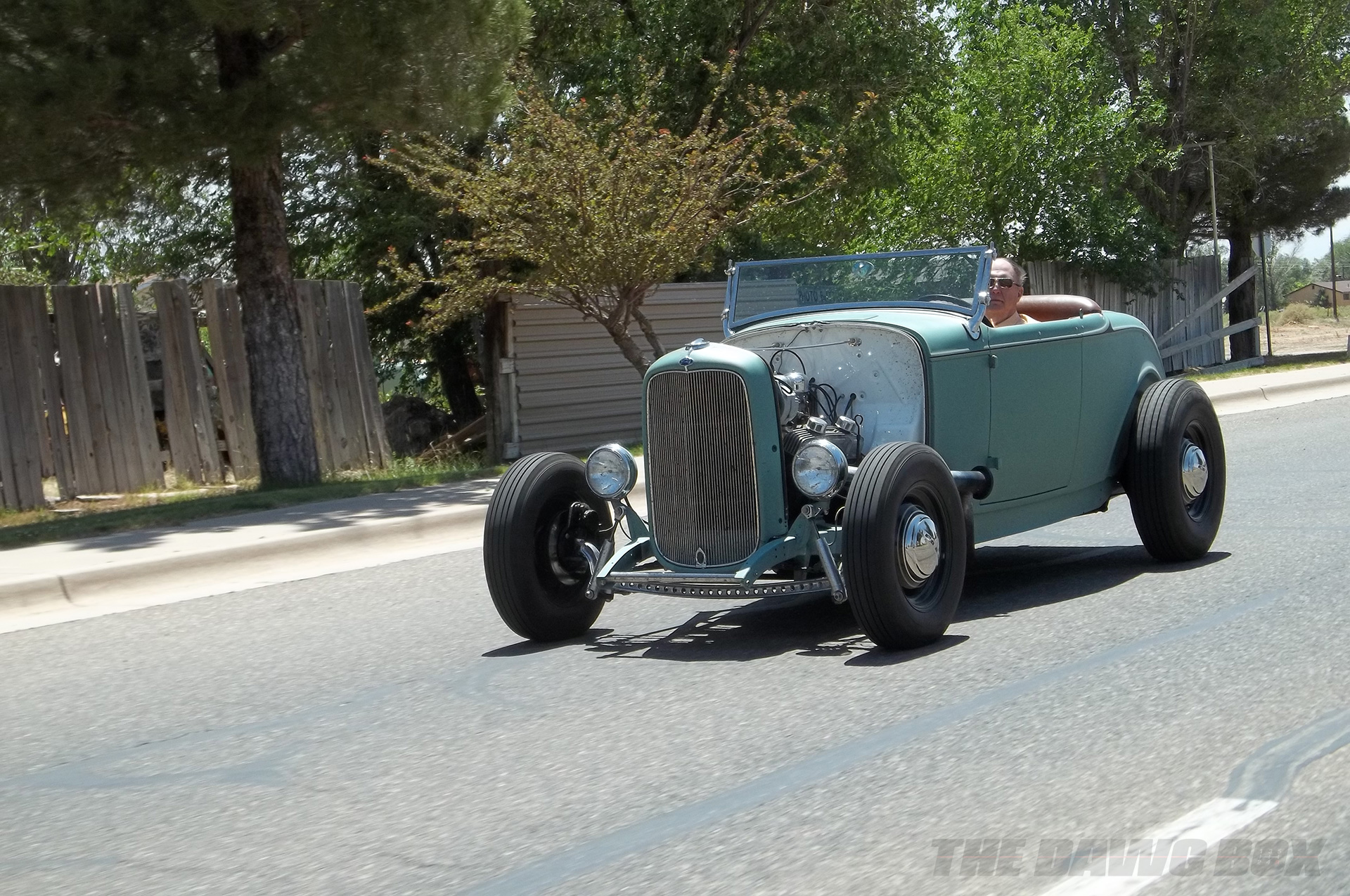 Henry Astor’s ’32 Ford Roadster on the road