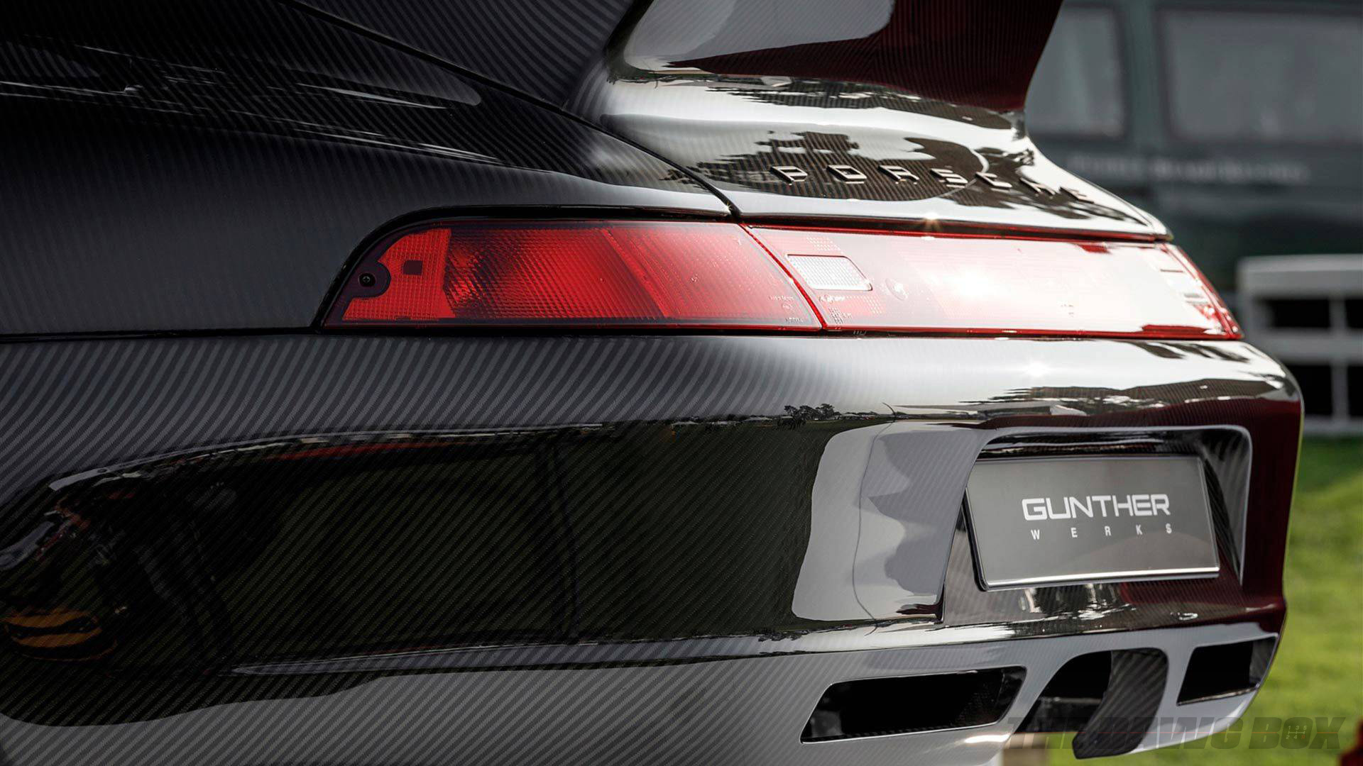 Carbon Fiber Porsche rear end
