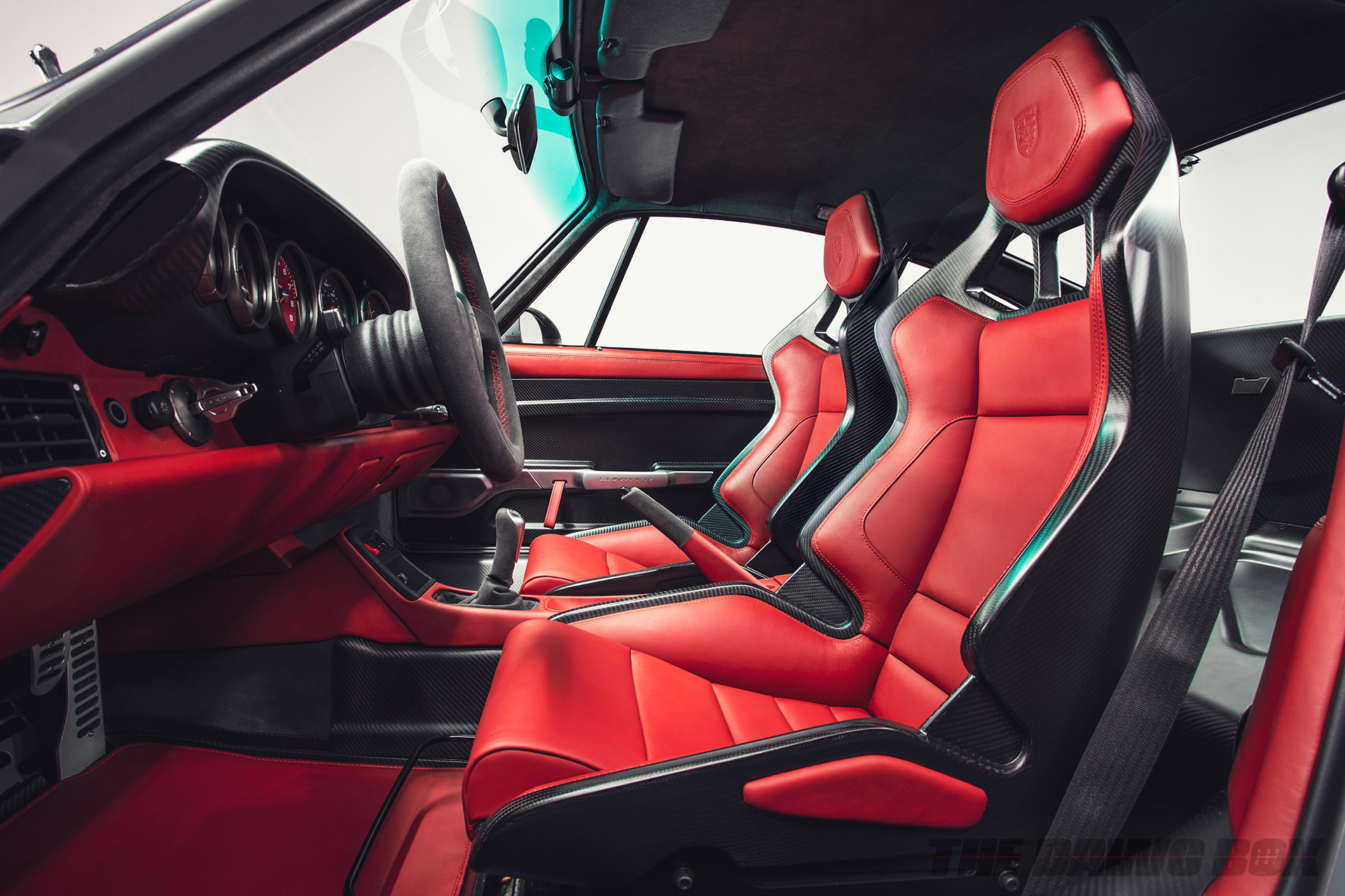 Carbon Fiber Porsche interior