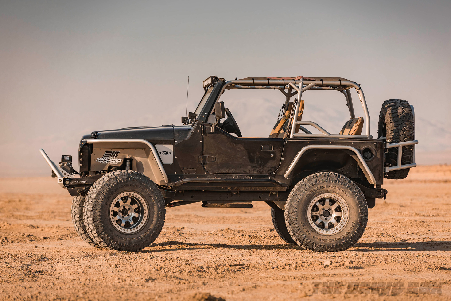 Jeep Wrangler TJ with 37 inch Patagonia MT tires
