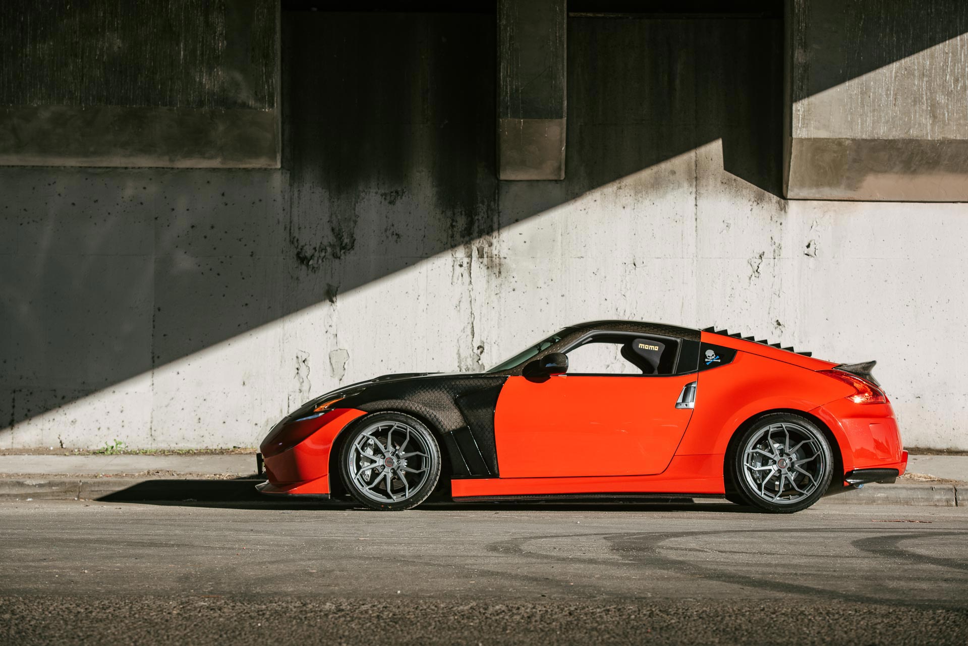 Nissan 370Z with Milestar ultra-high performance UHP tires