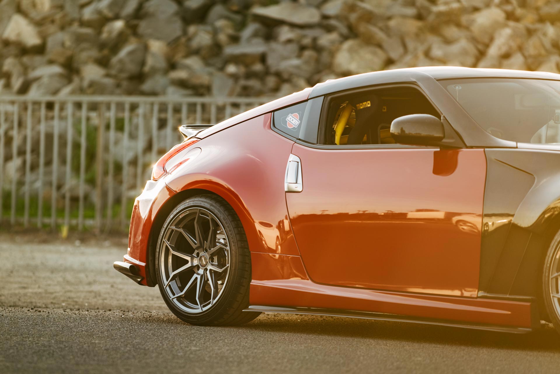 Nissan 370Z with Milestar ultra-high performance UHP tires