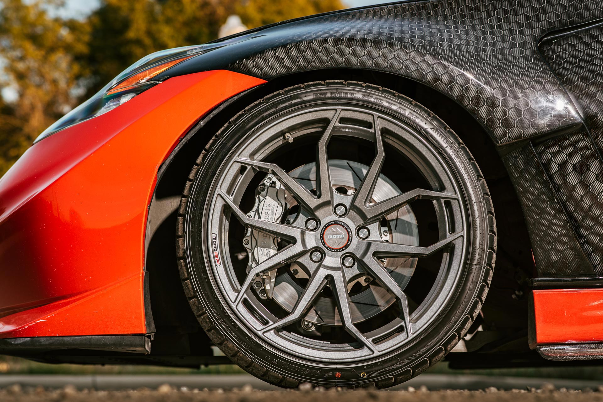 Radial ply Milestar MS932XP+ on a 370Z