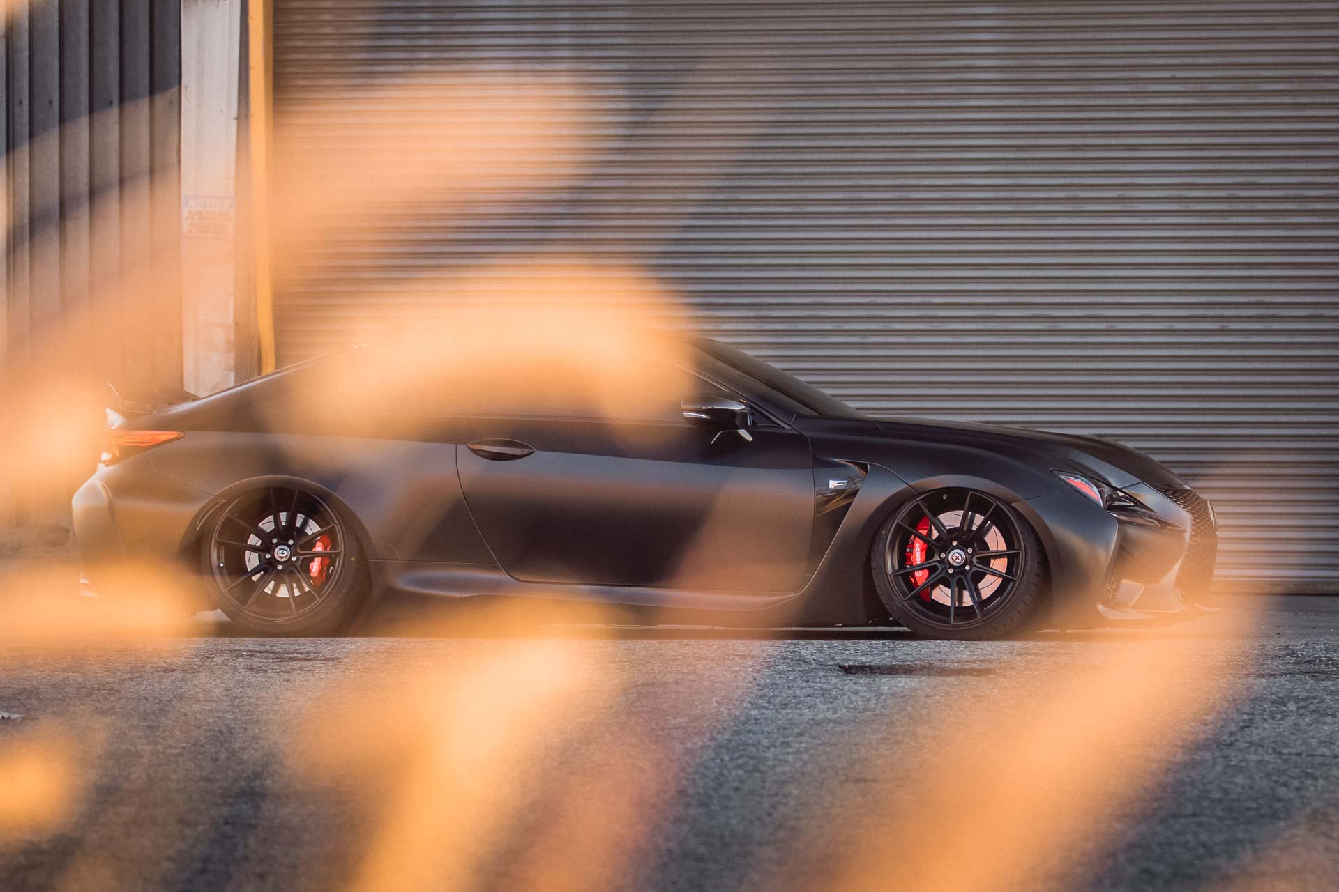 Lexus RC F with Milestar UHP tires