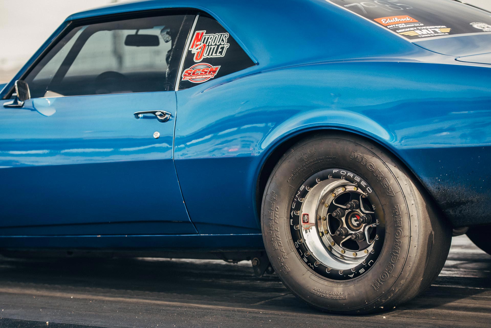 Radial Ply tires on a drag car