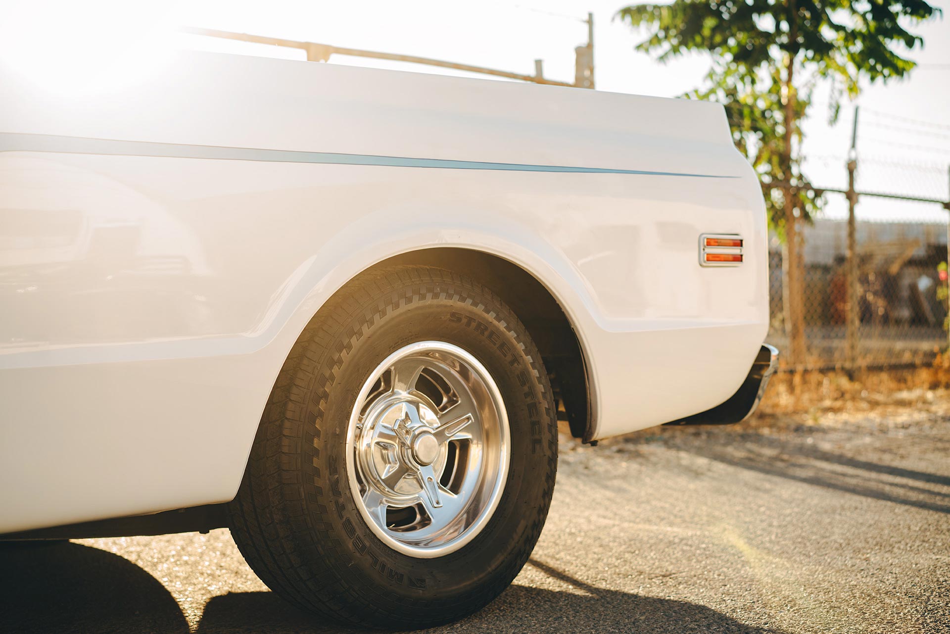 Milestar Streetsteel tires on a C10