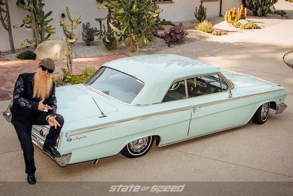Billy Gibbons from ZZ Top with the Slampala Impala