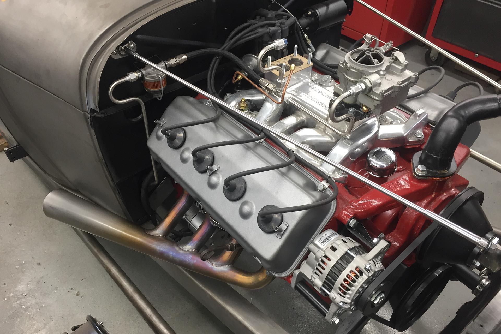 In the shop