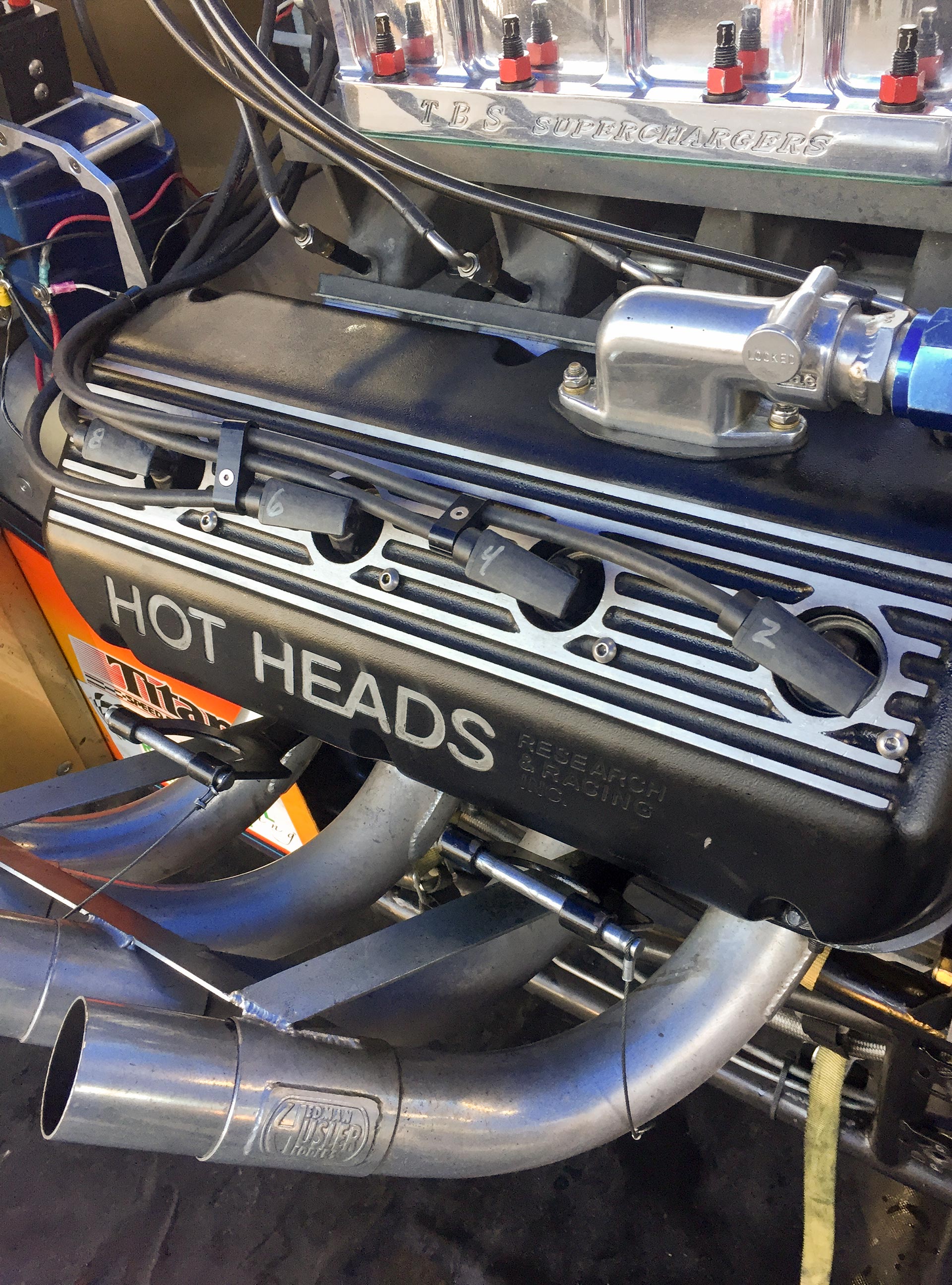 Hot Heads engine shot
