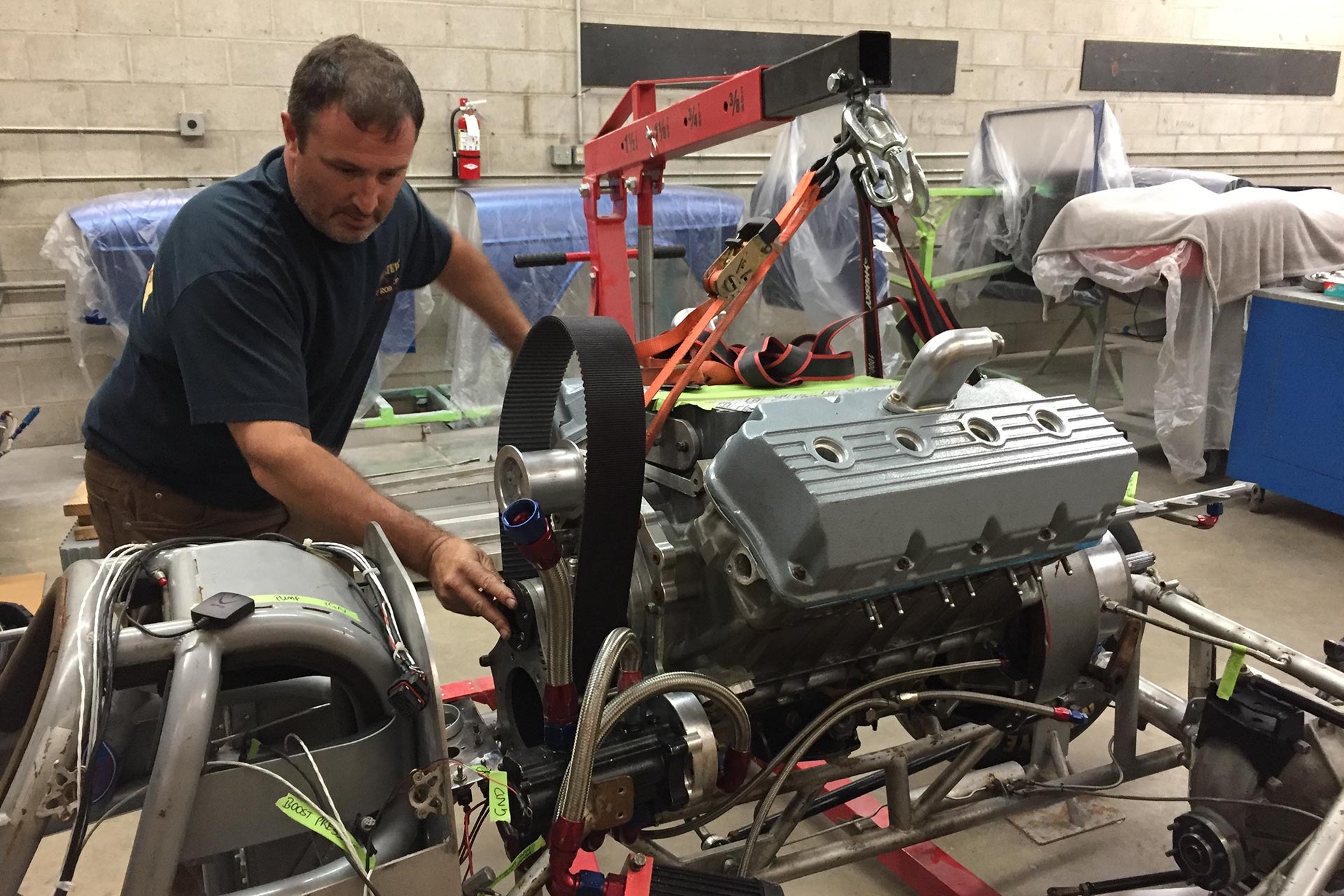 Installing a HEMI