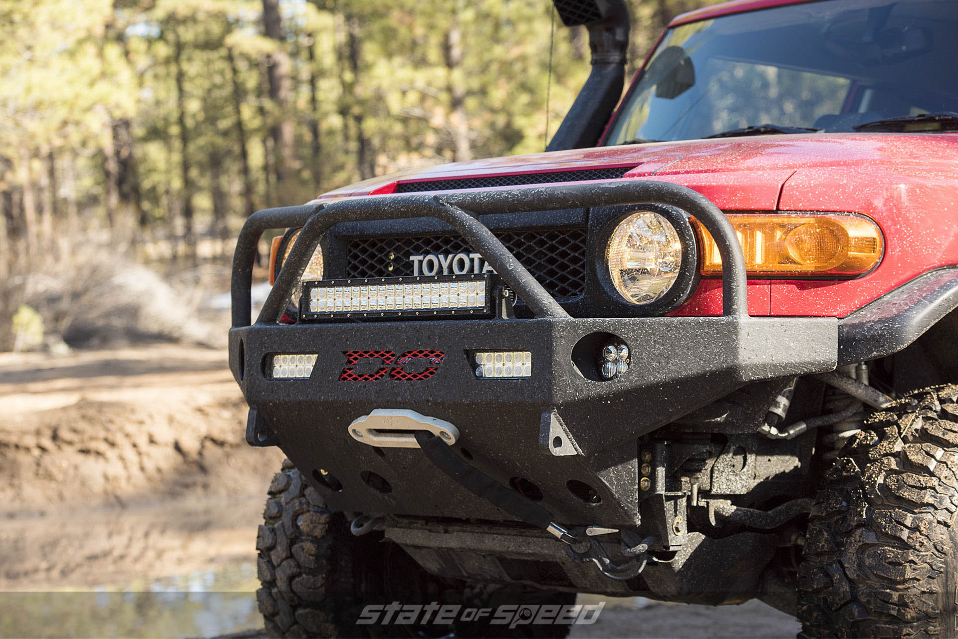 Milestar Patagonia M/Ts on Toyota FJ Cruiser with Off-Road Mods