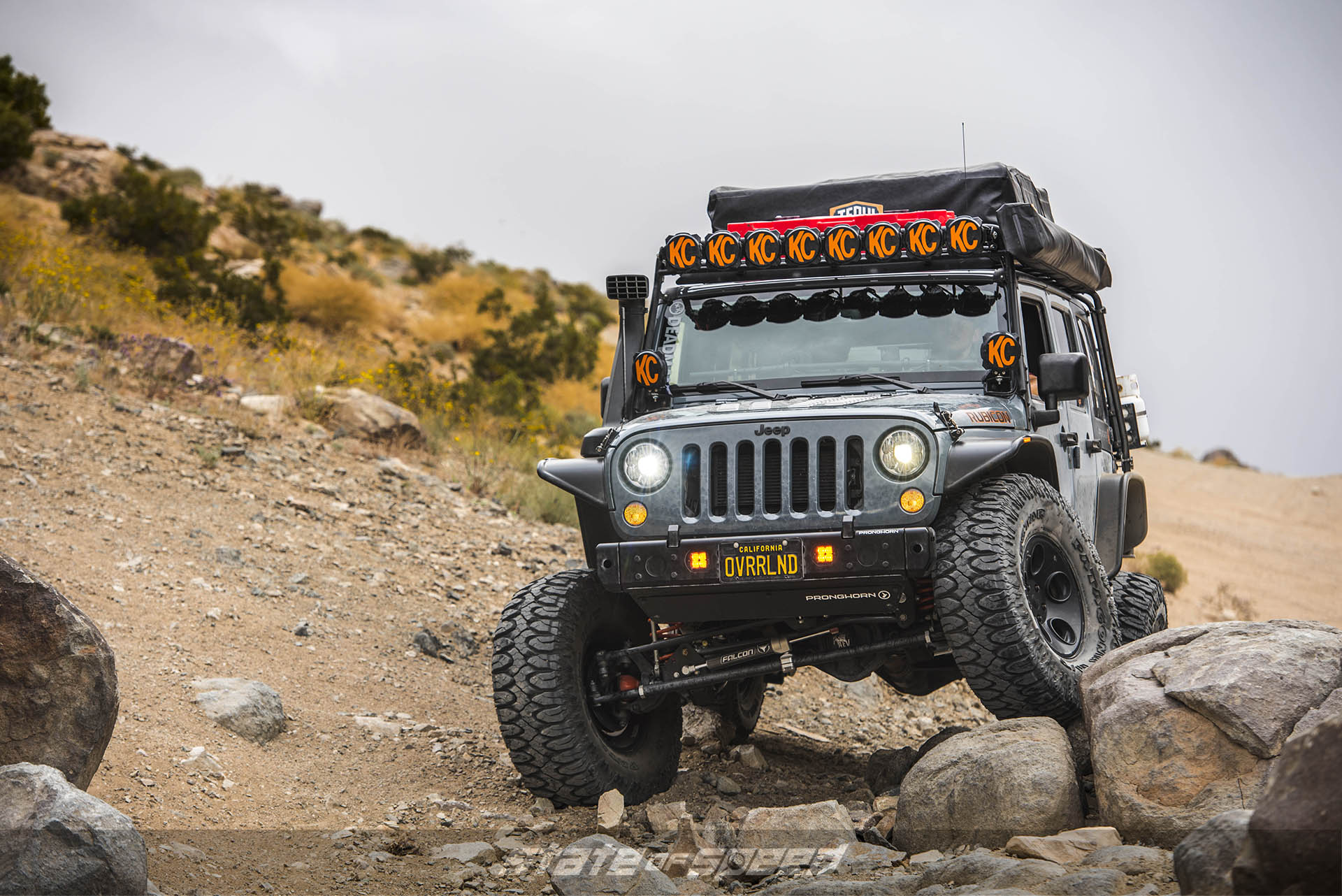 Milestar Patagonia M/Ts on Jeep JK with Off-Road Mods