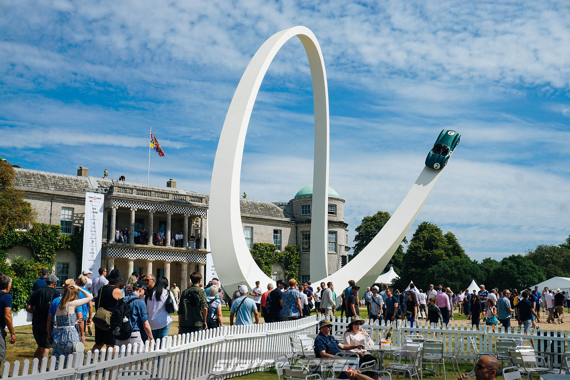Crowd at goodwood festival of speed