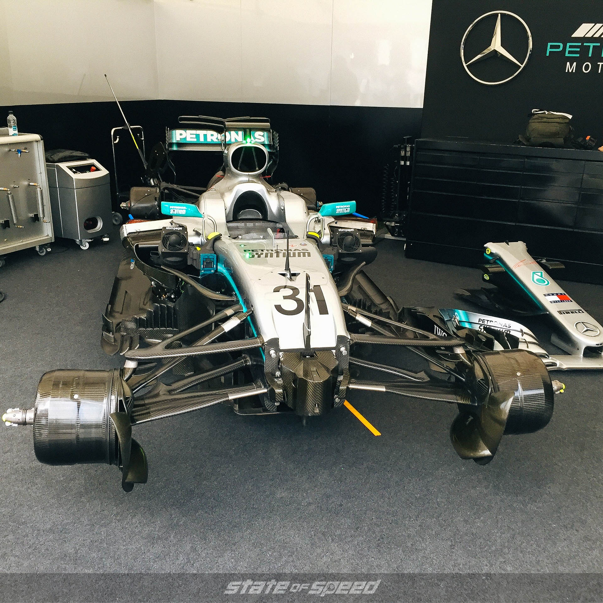 Mercedes F1 Team at Goodwood festival of speed