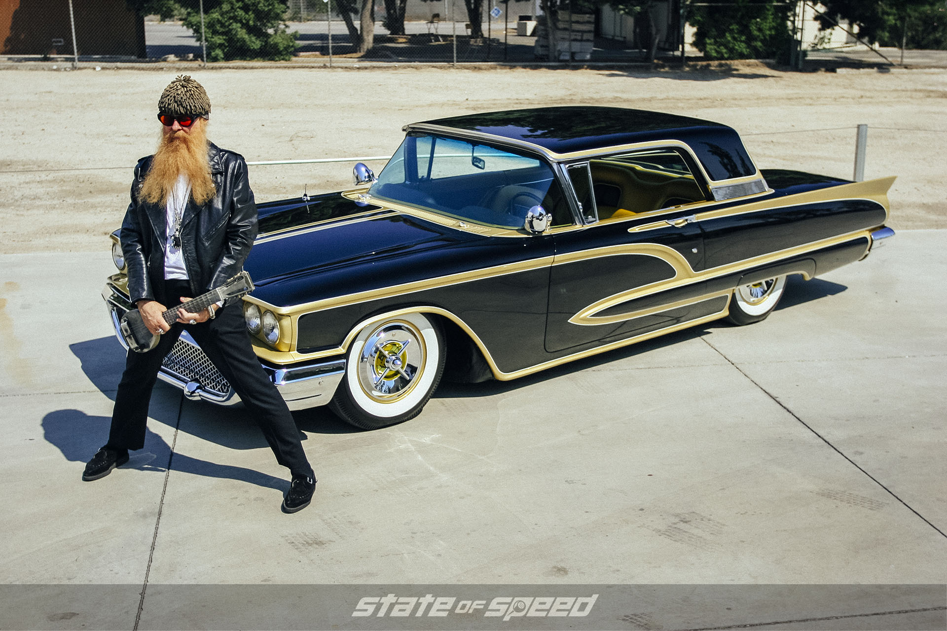Billy F Gibbons and his Mexican Blackbird