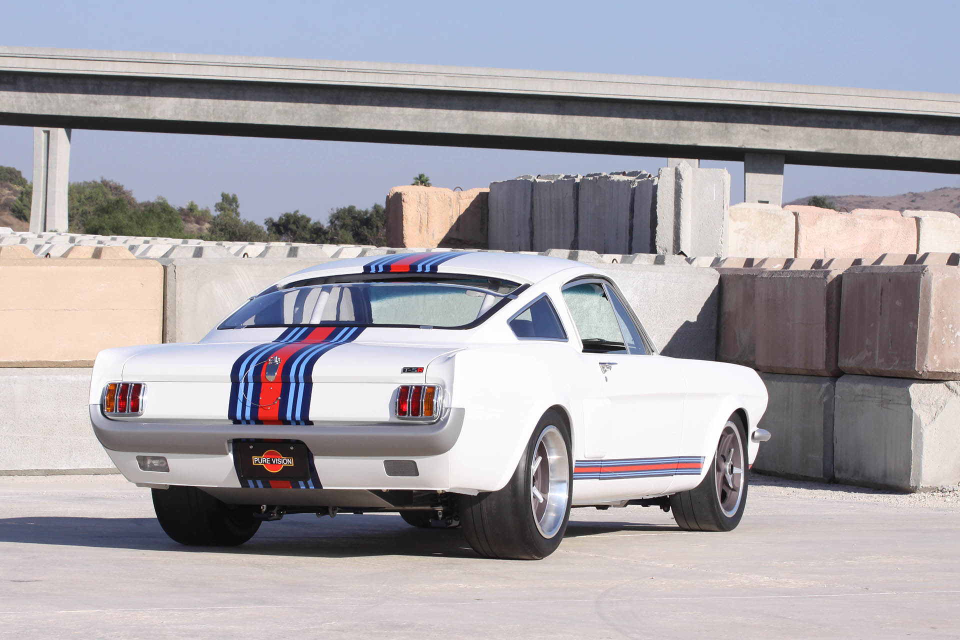 Martini Mustang rear