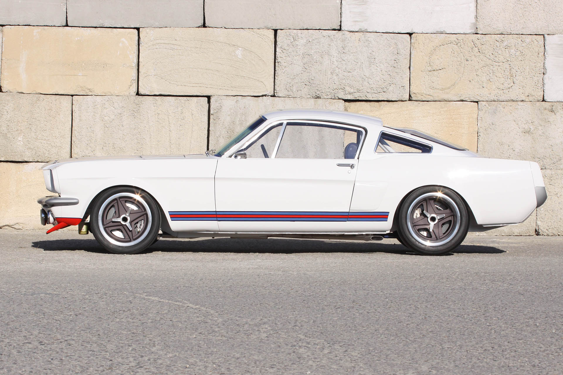 Mustang with Martini livery