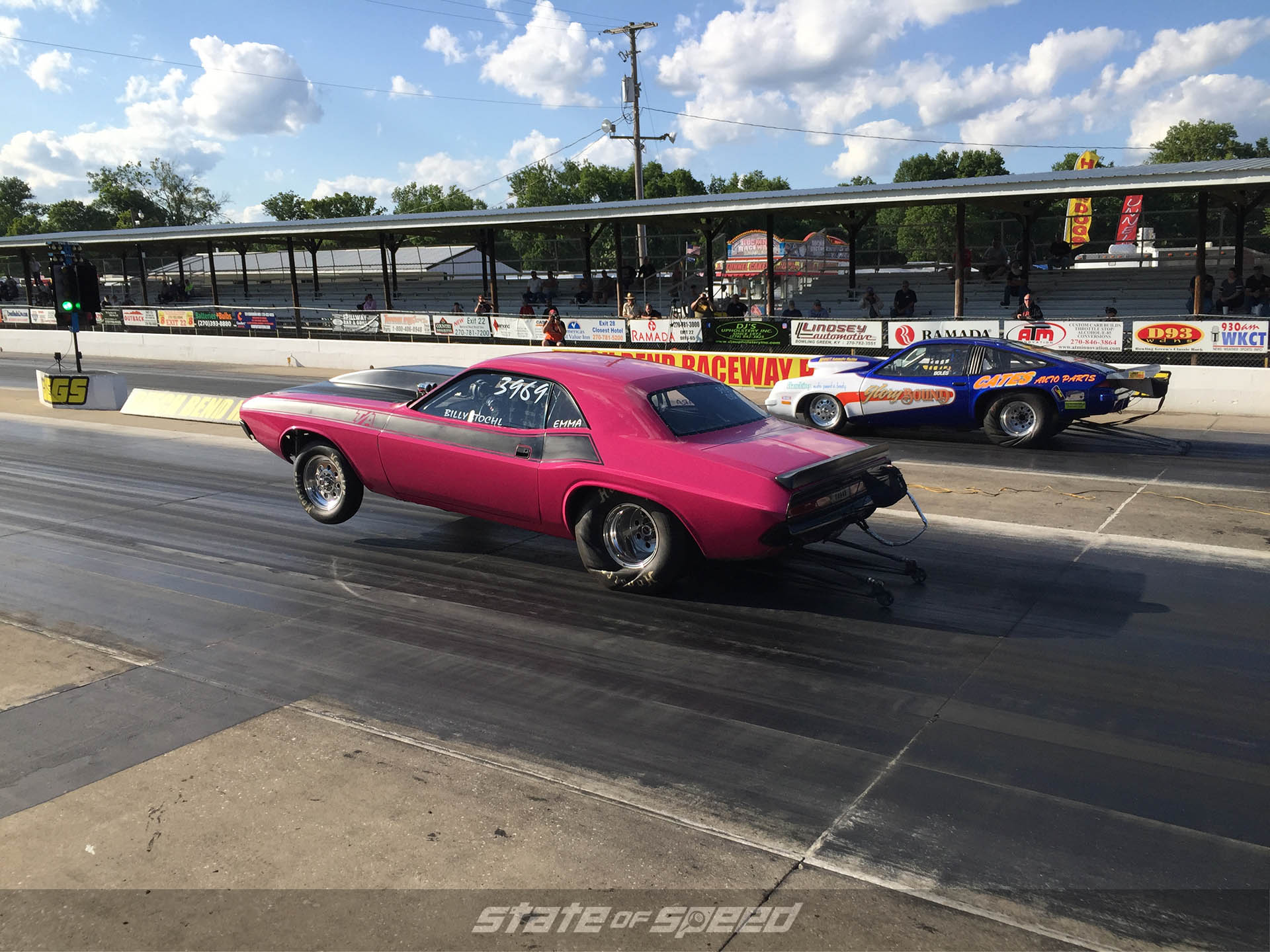 Dodge Challenger Dragstrip launch