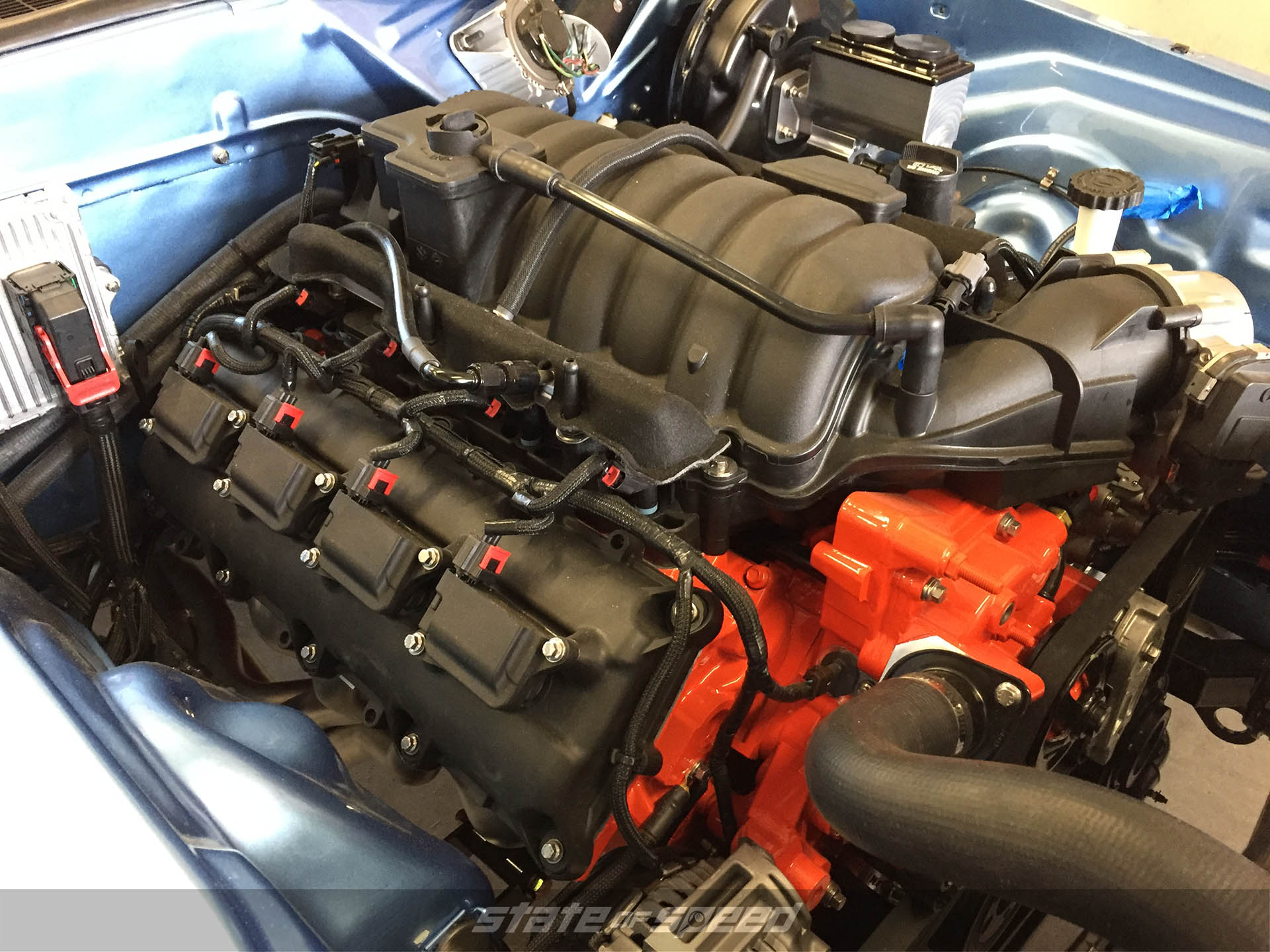 ’73 Charles Schwab Challenger Engine