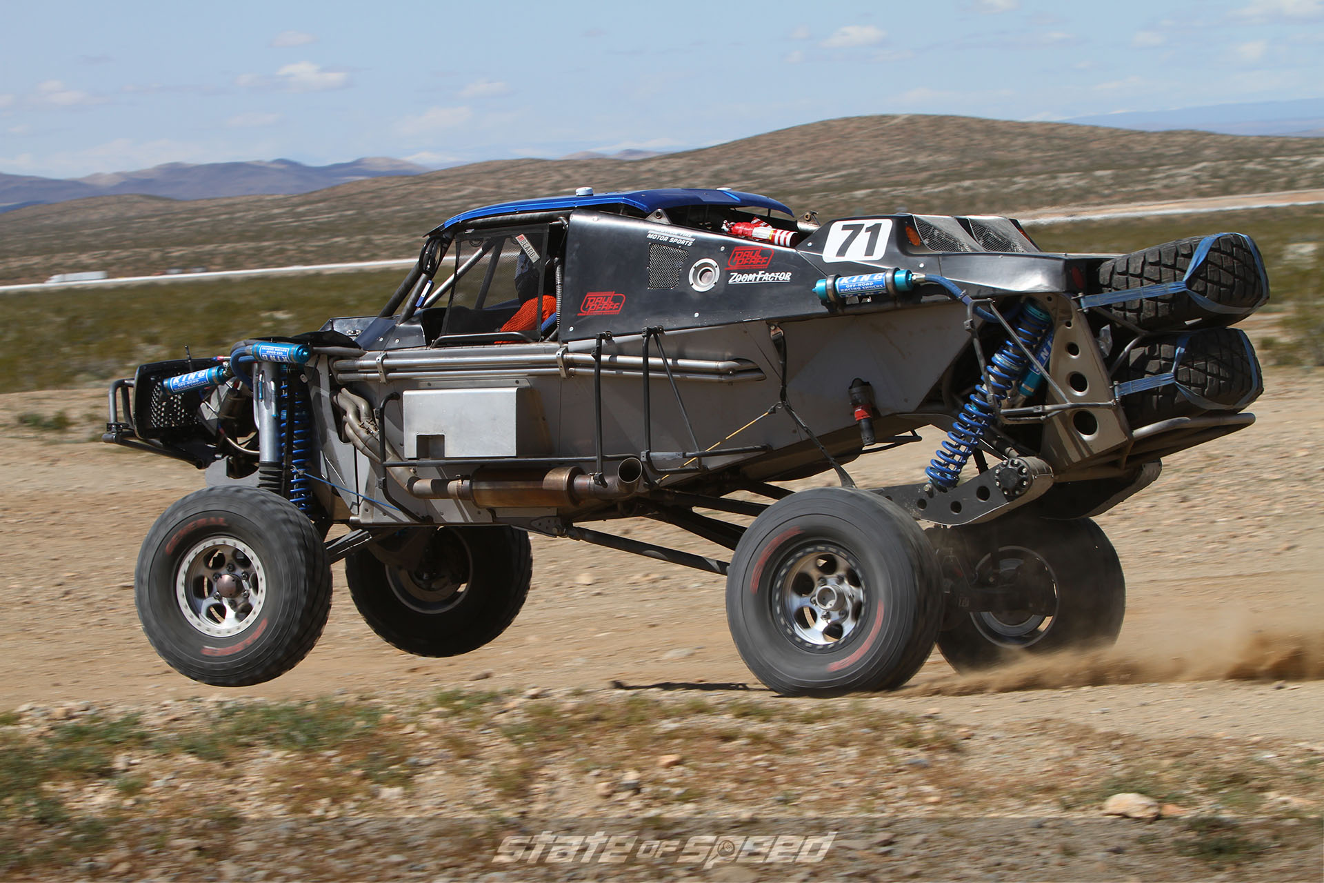 Race UTV getting air