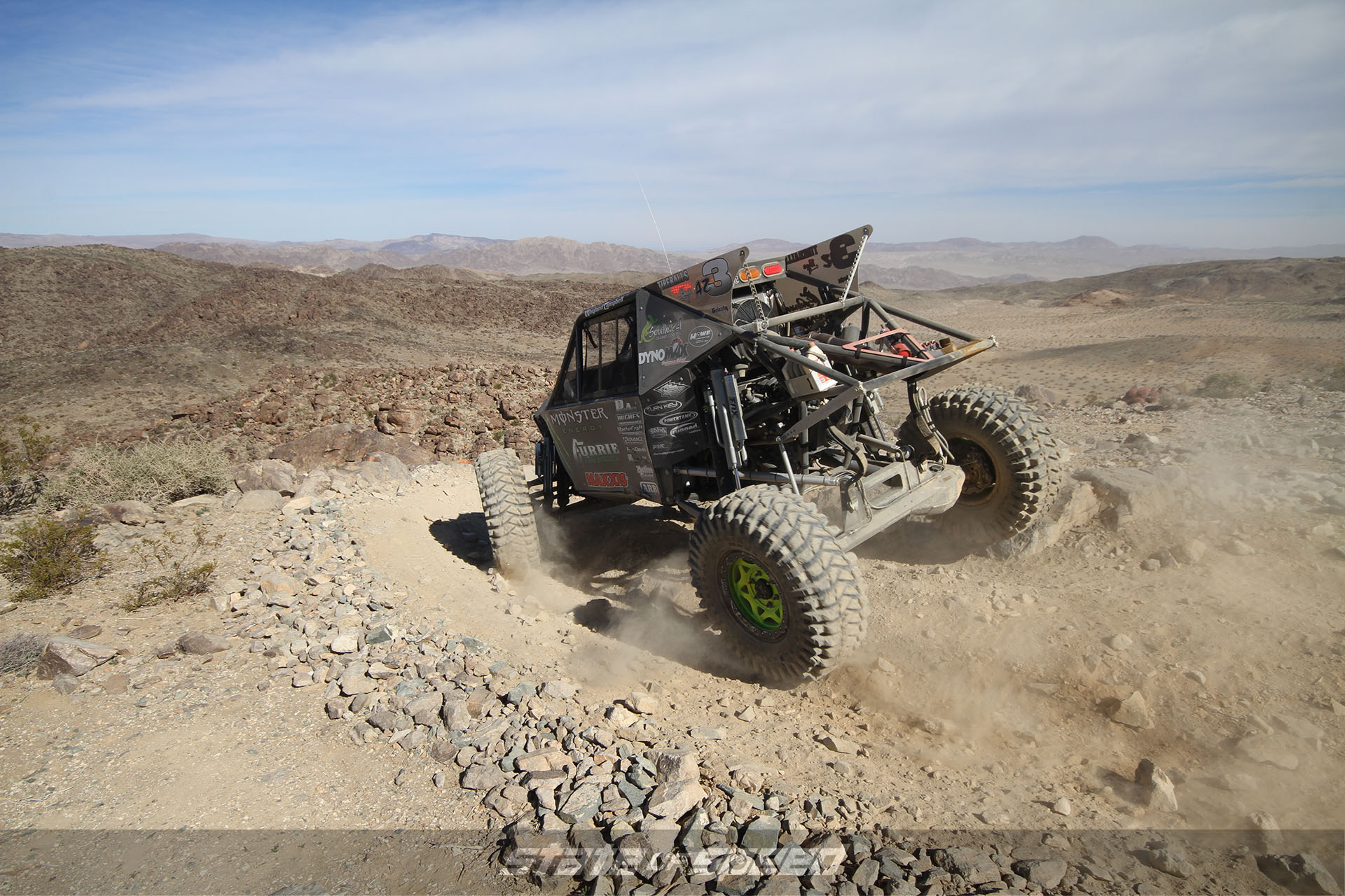 Race UTV cornering