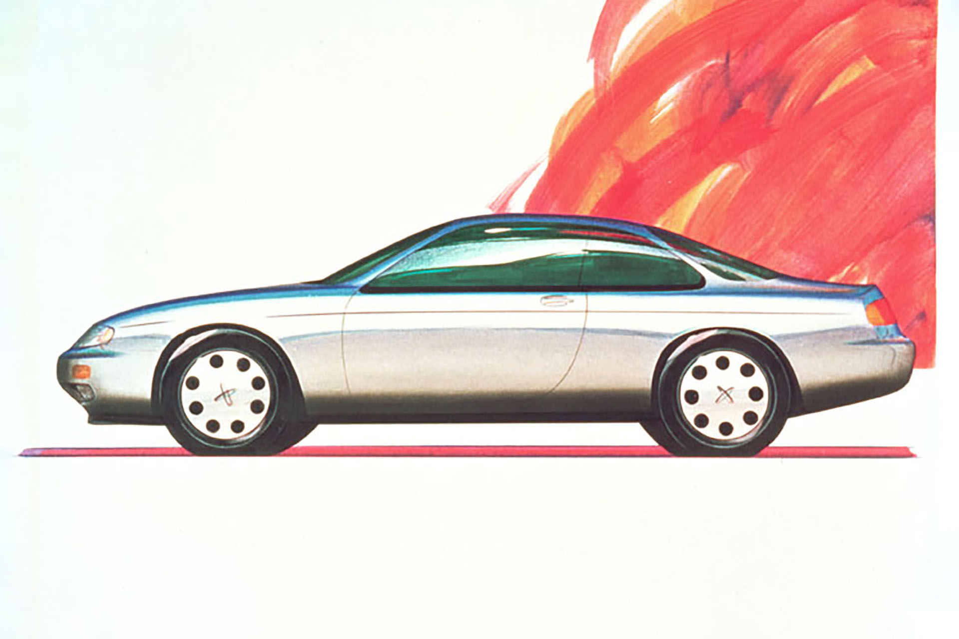 Nissan concept drawing