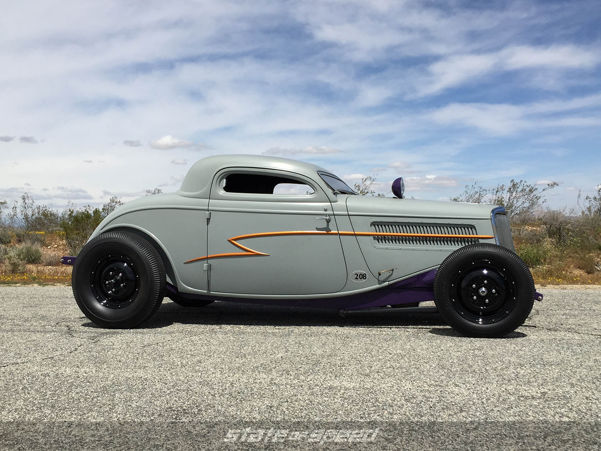 34' Ford Coupe profile