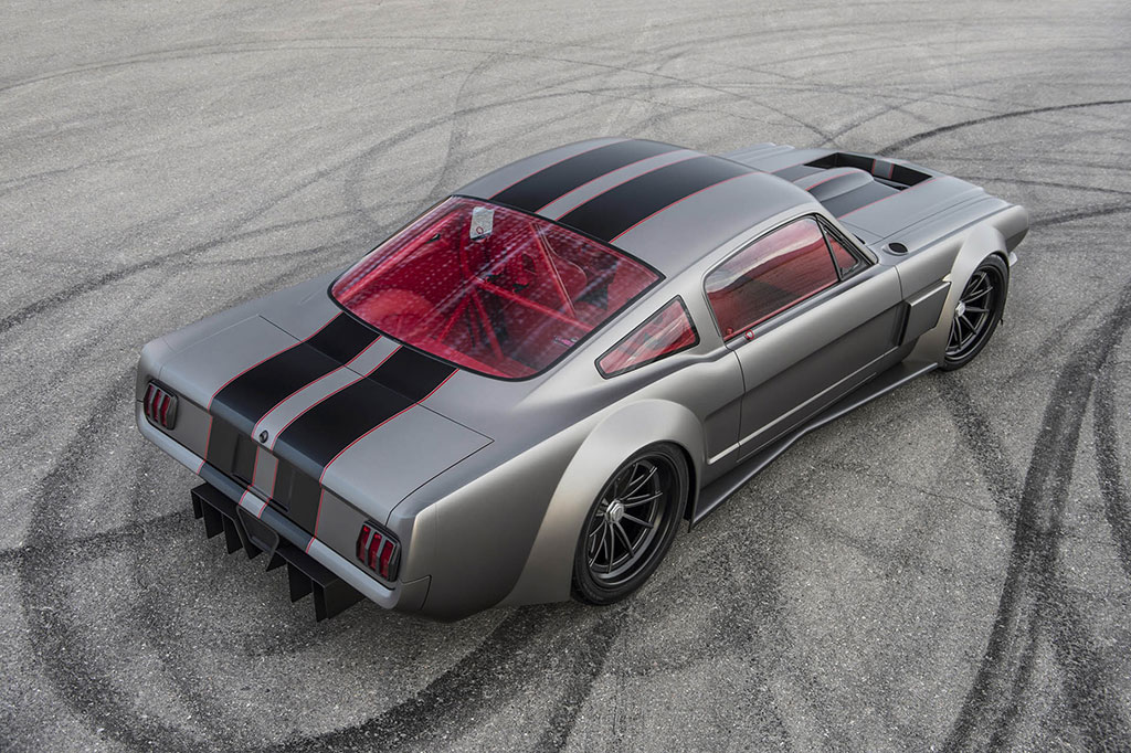 Vicious Mustang racing stripe