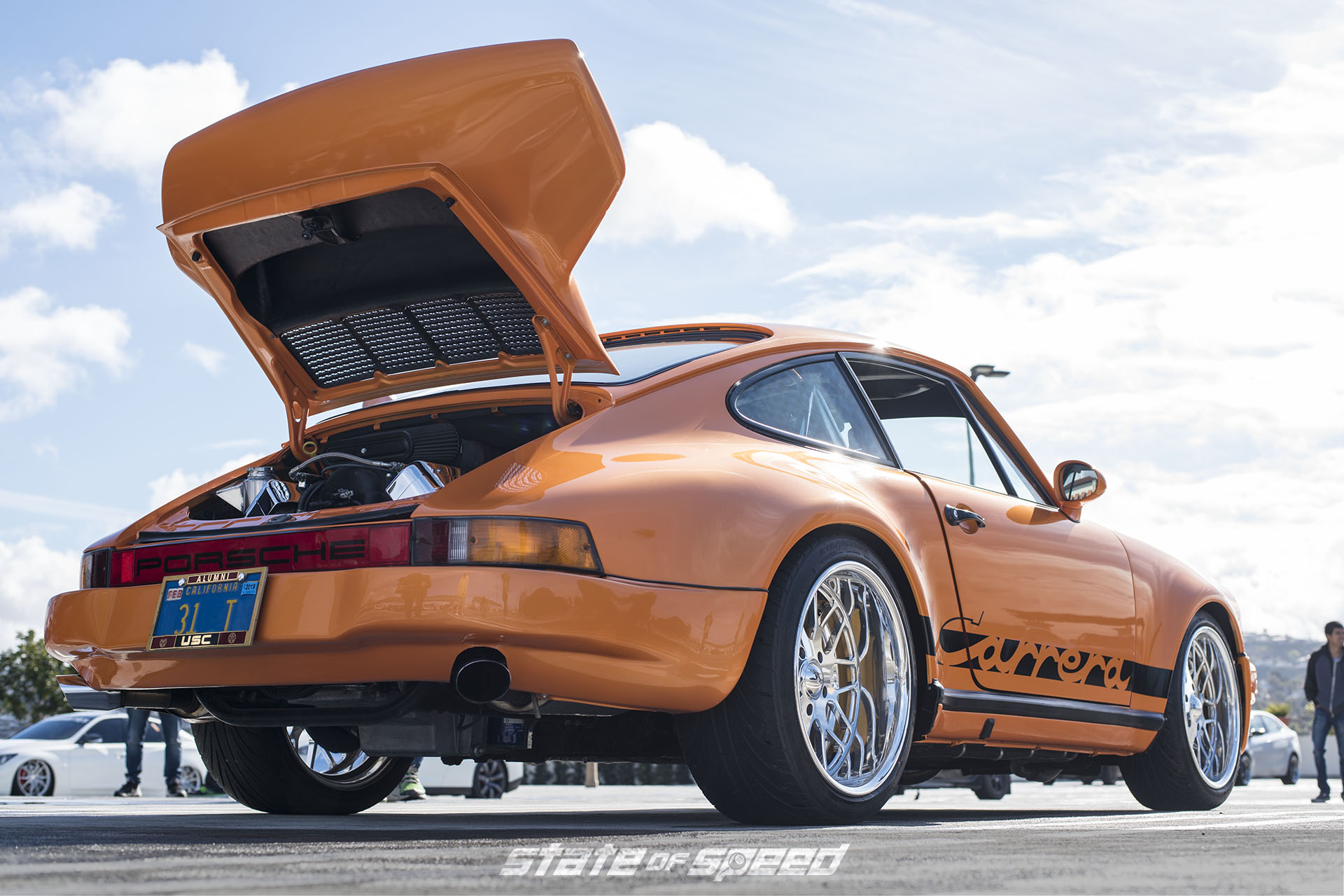 LS V8 swapped Porsche Carrera