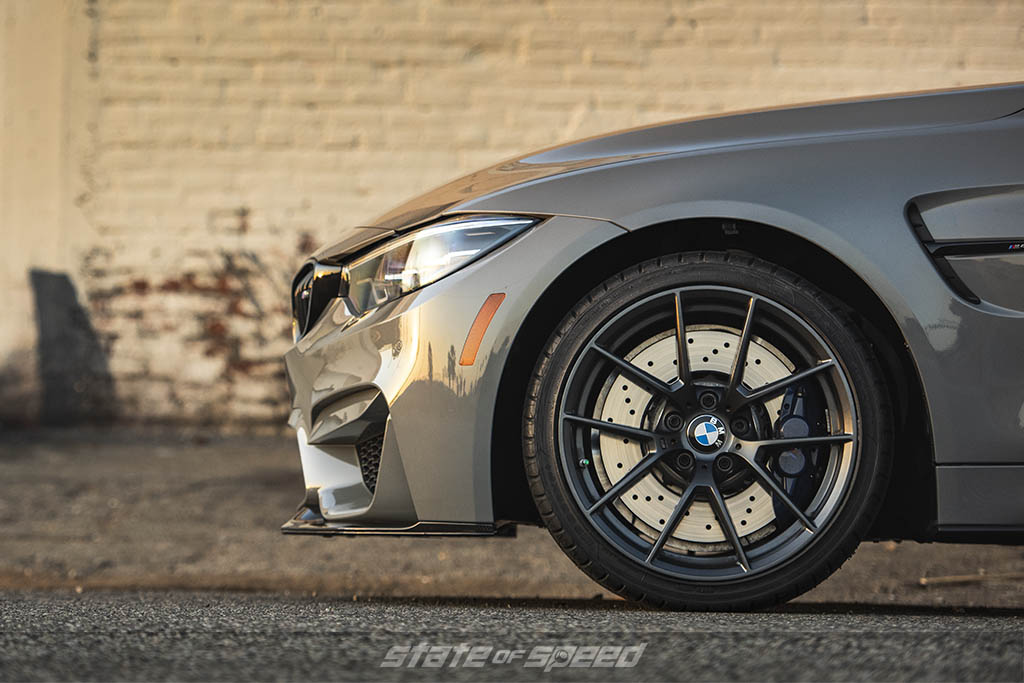 BMW M4 with big brake kit