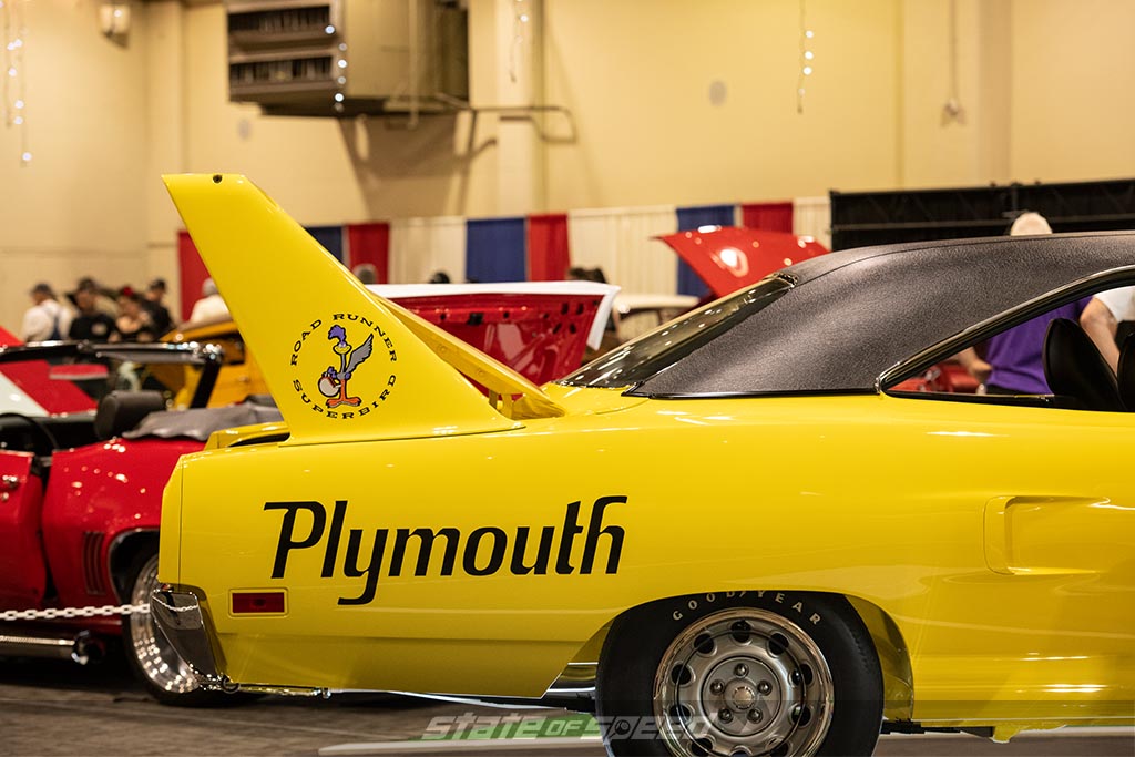 plymouth superbird at barrett