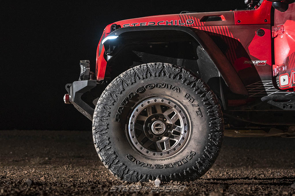 Wheel well and Patagonia M/T tires
