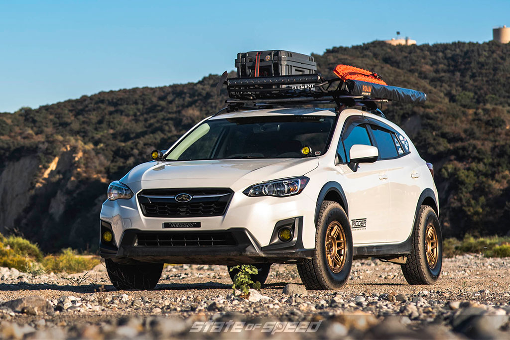 Subaru Crosstrek overland style crossover