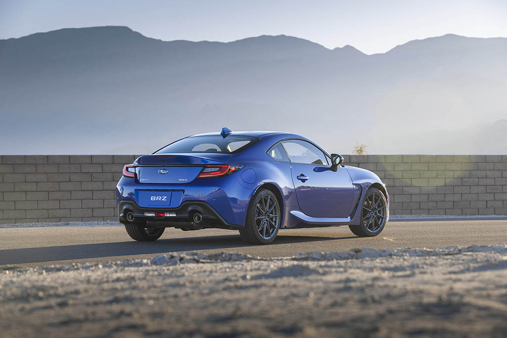 taillights on 2022 subaru brz