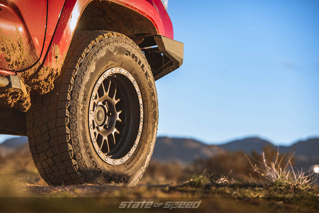 milestar x/t tires on tacoma