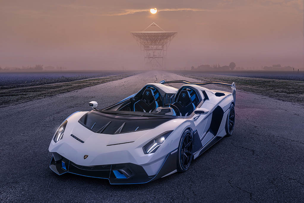 new open air one of one lambo