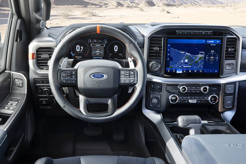 Ford F-150 Raptor Interior