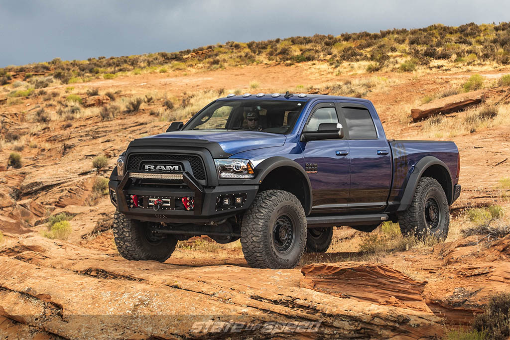 ram power wagon 40 inch milestar tires
