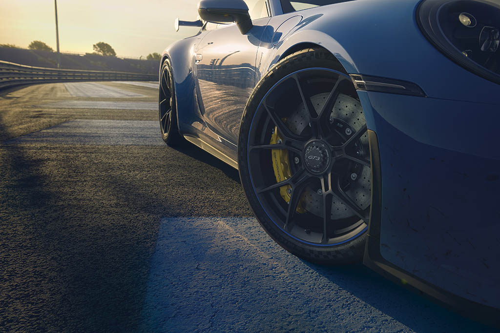 big brakes on new porsche