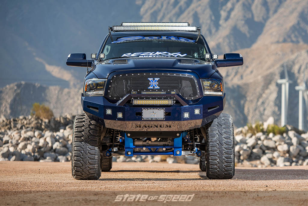ram 1500 lifted on milestar tires