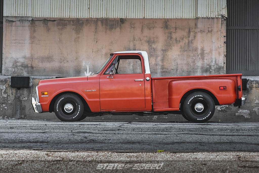 72 c10 stepside raked
