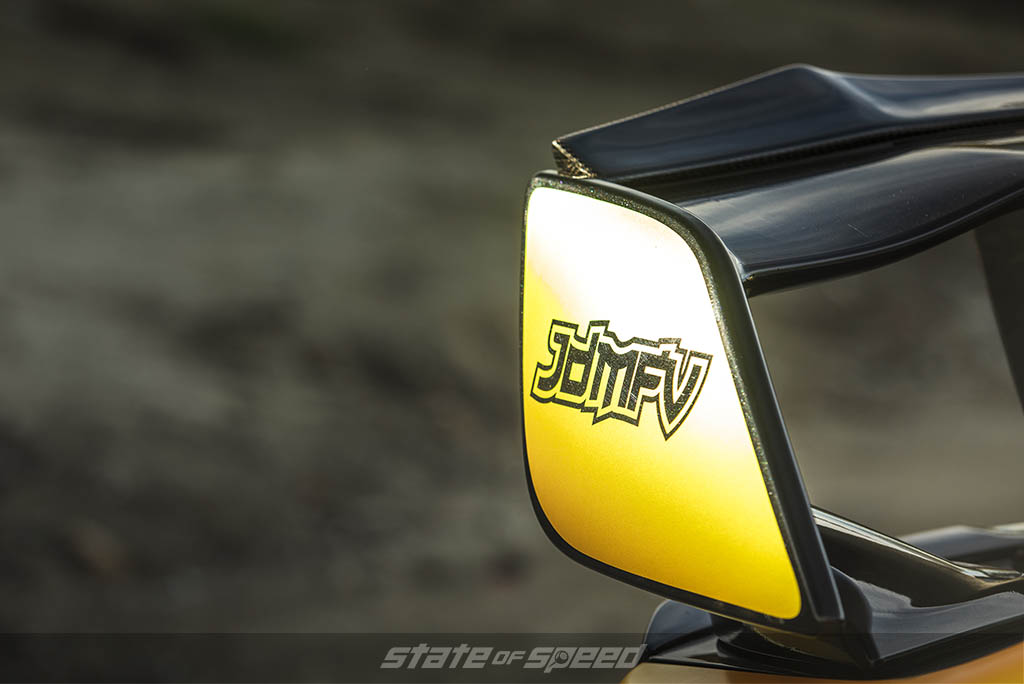 rear wing on subaru wrx