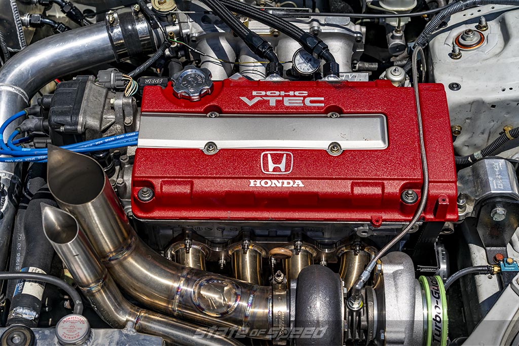 Modified Honda B-series Engine