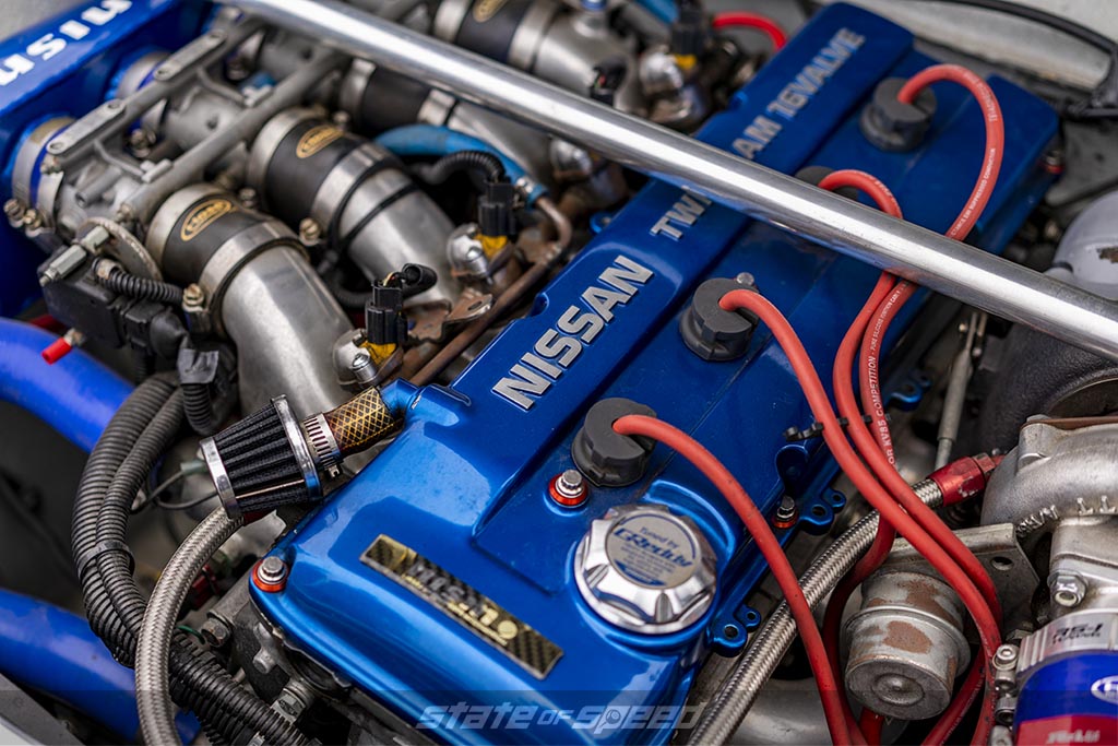 Highly modified nissan KA series engine